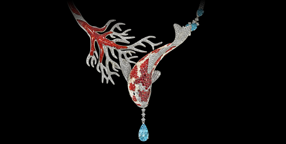 Koi necklace