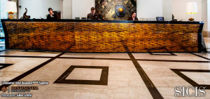 mosaic couch table design luxury hotel