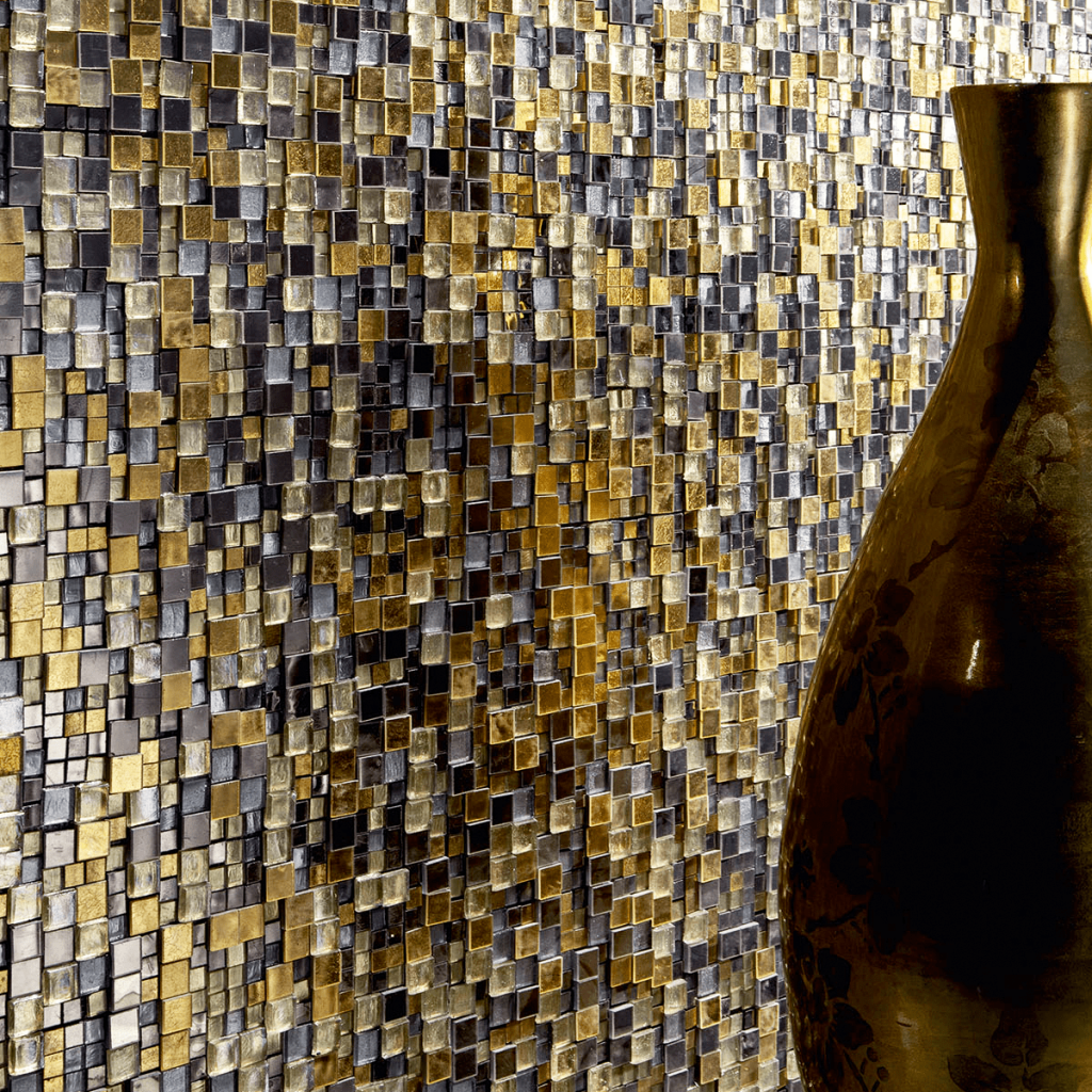 color inspiration 2018 sicis mosaic black gold